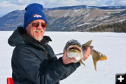 Jeff and his fish. Photo by Mitch Brantley.