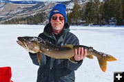 Jeff and his big fish. Photo by Mitch Brantley.