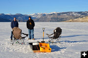 Ready to fish. Photo by Terry Allen,, Pinedale Online.