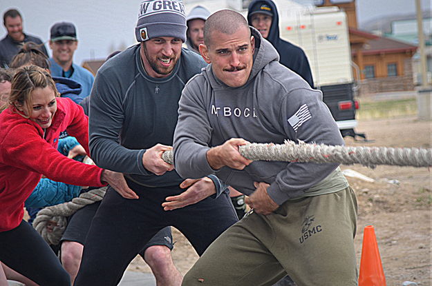 Intense Pull. Photo by Terry Allen.