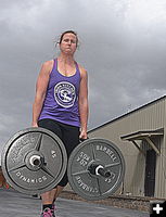 Walk With Weights. Photo by Terry Allen.