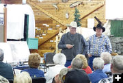 Joe and Mike Hickey. Photo by Dawn Ballou, Pinedale Online.