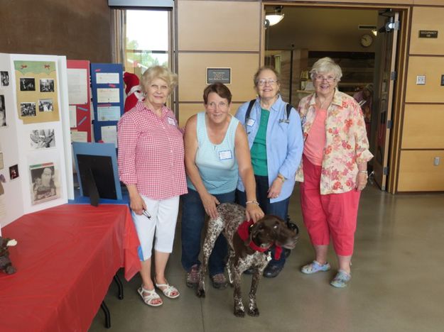 Annette, Peggy, Sandy and Janice. Photo by Mary Lynn Worl.