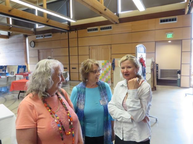 Tammy, Karen and Tally. Photo by Mary Lynn Worl.