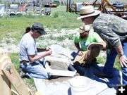 Screening. Photo by Dawn Ballou, Pinedale Online.