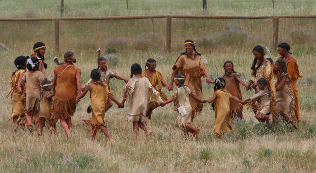 Indian Dancers. Photo by Clint Gilchrist, Pinedale Online!.