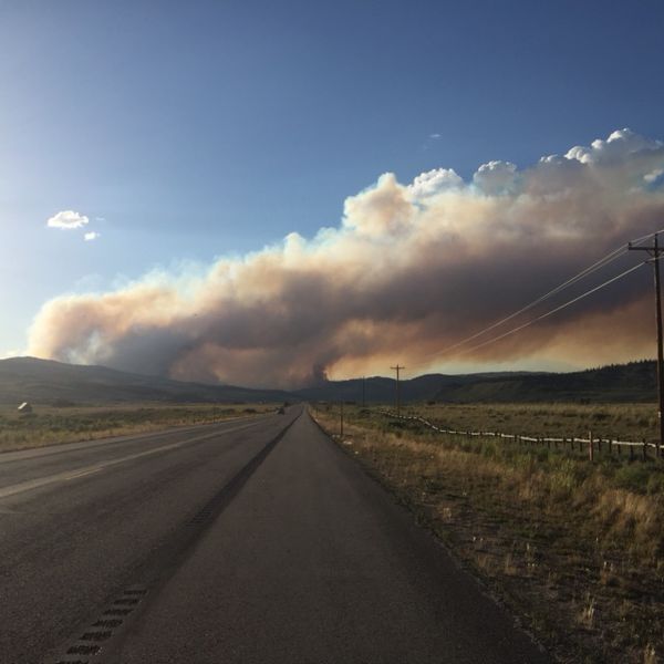 Near Bondurant School. Photo by Dave Bell,Pinedale Online.