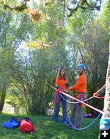 Tip Top Rescue Practice. Photo by Terry Allen.