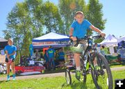 Maddox Trains for the Special Olympics. Photo by Terry Allen.