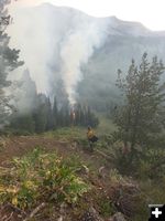 Idaho City Hotshots. Photo by Bridger-Teton National Forest.