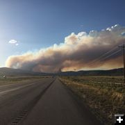 Near Bondurant School. Photo by Dave Bell,Pinedale Online.