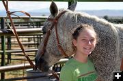 Lilly Price with Cracker. Photo by Terry Allen.