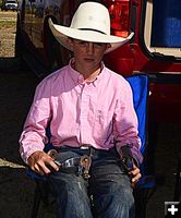 Buck with Spur Prize. Photo by Terry Allen.