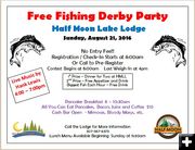 Fishing Derby Party. Photo by Half Moon Lake Lodge.