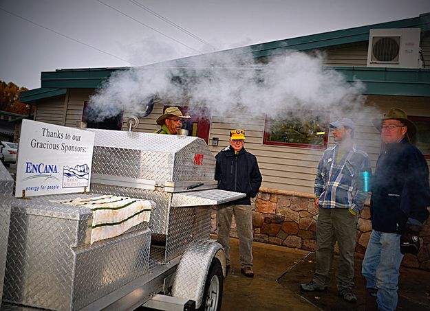 Lions B-B-Q. Photo by Terry Allen.