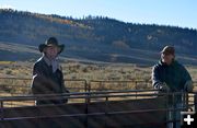 Tawny and Kristy. Photo by Cat Urbigkit, Pinedale Online.