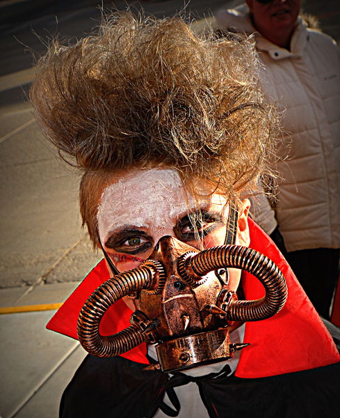 Steam Punk Zombie. Photo by Terry Allen.