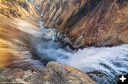 Brink of Lower Falls. Photo by Dave Bell.