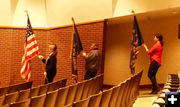 Color Guard. Photo by Dawn Ballou, Pinedale Online.