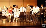 Girls and Boys State representatives. Photo by Dawn Ballou, Pinedale Online.