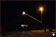 Entering the Stable. Photo by Terry Allen.