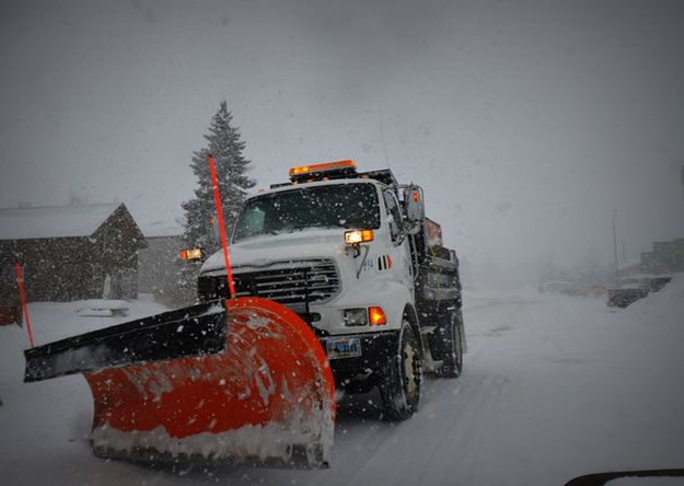 Plow Sander. Photo by Terry Allen.