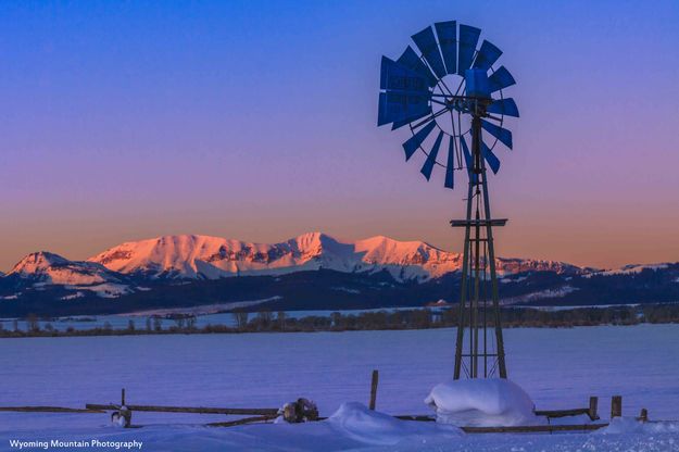 Triple Peak and the Windmill. Photo by Dave Bell.