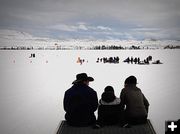 Snowmobile Speed Runs. Photo by Terry Allen.