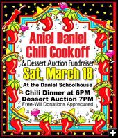 Chili Cookoff March 18. Photo by Daniel Community Center.