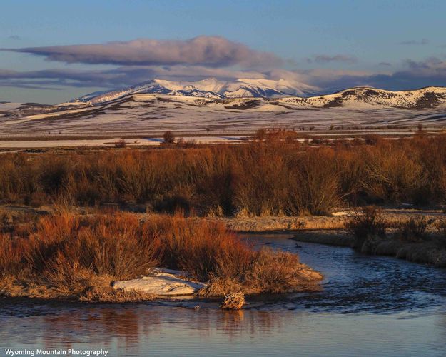 Green River & Hoback Peak. Photo by Dave Bell.