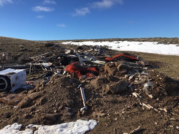 Illegal dump. Photo by Bureau of Land Management.