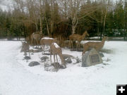 Snow returns to Pinedale. Photo by Bob Rule, KPIN 101.1FM Radio.