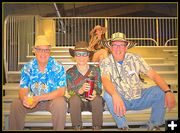 Colorful Spectators. Photo by Terry Allen.