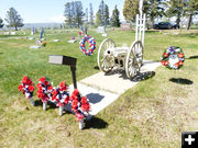 Canon display. Photo by Dawn Ballou, Pinedale Online.