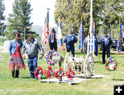 VFW Wreath. Photo by Dawn Ballou, Pinedale Online.