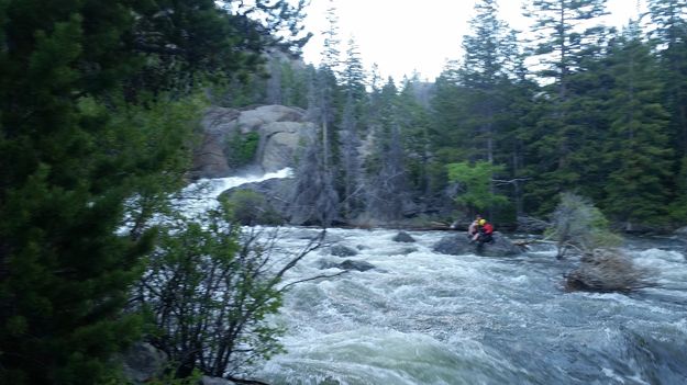 Boulder Canyon river rescue. Photo by Sublette County Sheriff's Office.