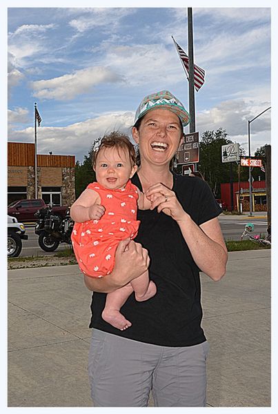 Laura and Emmi from Montana. Photo by Terry Allen.