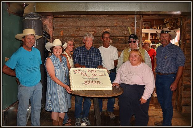 Dave, Ann, Carmel, Clint, Don, Sam, Jonita, Bob. Photo by Terry Allen.