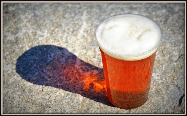 Wind River Beer on the Rocks. Photo by Terry Allen.