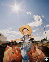 Jubal Sez Howdy. Photo by Terry Allen.