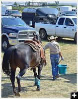 Carrying Water. Photo by Terry Allen.