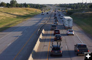 I-25 near Cheyenne. Photo by WYDOT.