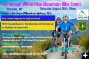 Mountain biking event. Photo by White Pine Resort.