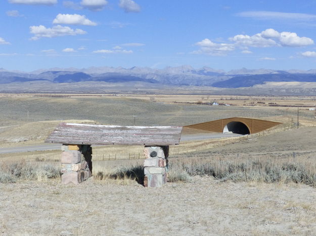 Wind River Range sign. Photo by Dawn Ballou, Pinedale Online.