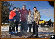 Boys Before Race Around Fire. Photo by Terry Allen.