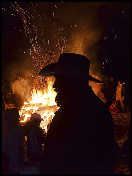 Master of Ceremonies Sam Nelson. Photo by Terry Allen.