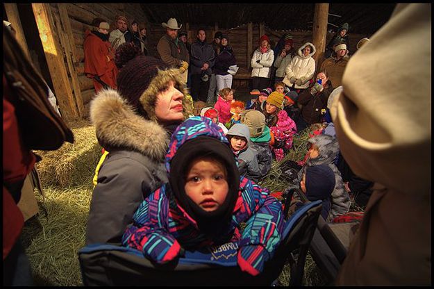 Hope Wants to Pet the Burro Too. Photo by Terry Allen.