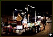 A Smiling Church Float. Photo by Terry Allen.