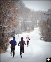 Down Lake Street. Photo by Terry Allen.