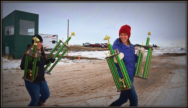 Trophy Girls!. Photo by Terry Allen.